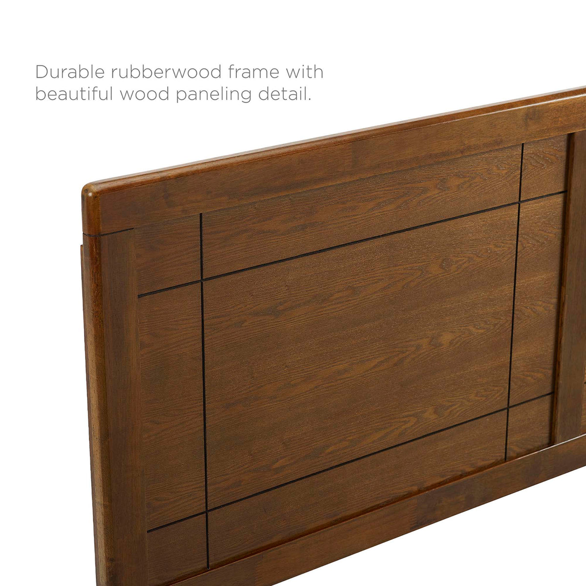 Marlee Wood Queen Platform Bed with Angular Frame by Modway