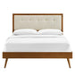 Willow Wood Queen Platform Bed with Splayed Legs by Modway