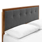 Willow Wood Queen Platform Bed with Splayed Legs by Modway