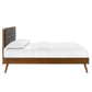Bridgette Wood Queen Platform Bed with Splayed Legs by Modway