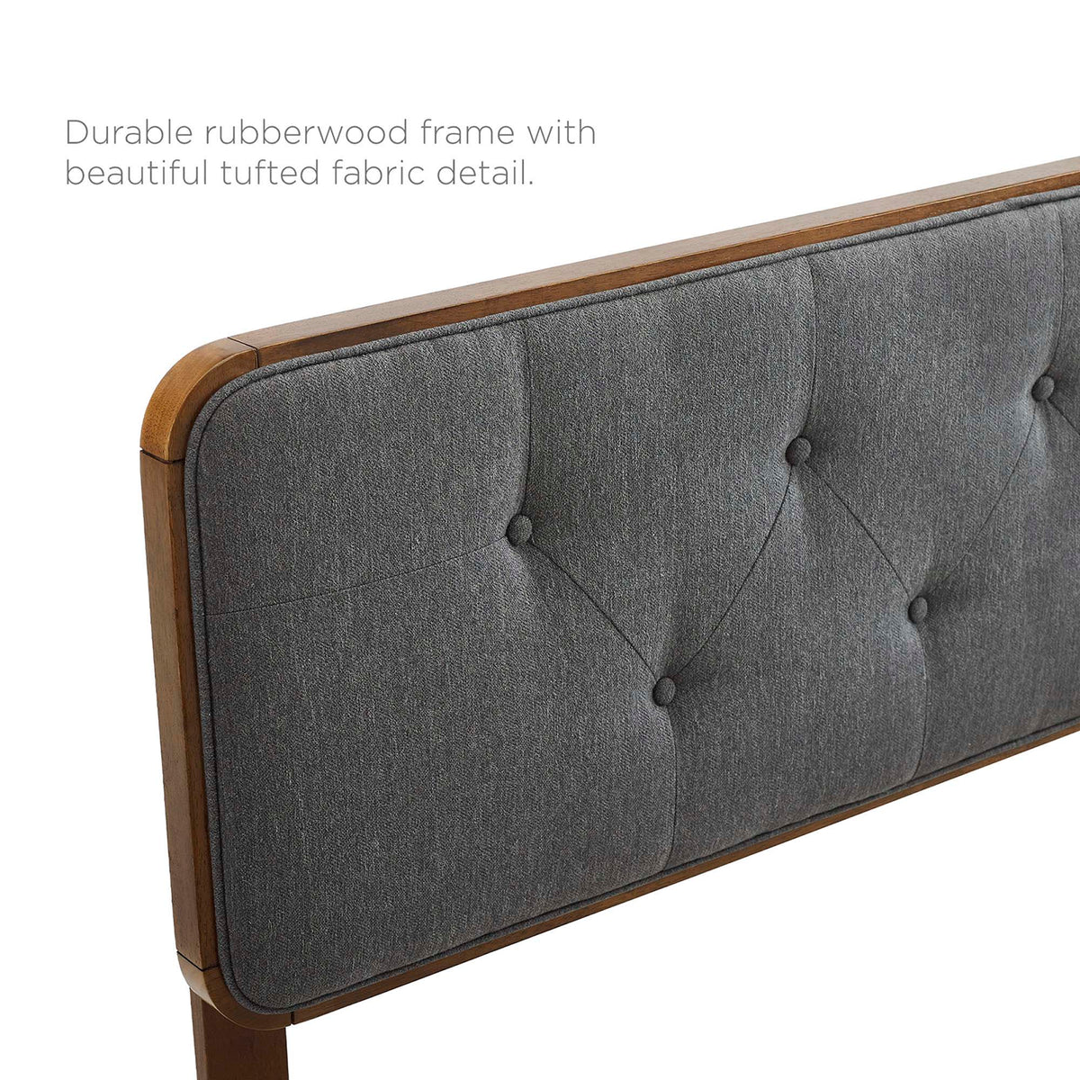 Bridgette Wood Queen Platform Bed with Splayed Legs by Modway