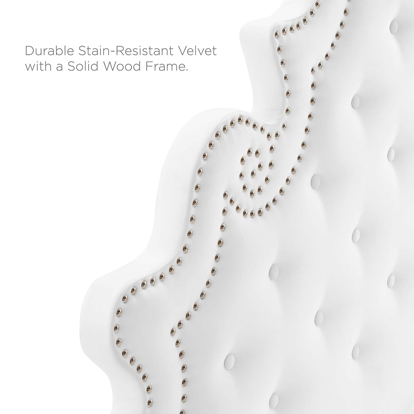 Diana Tufted Performance Velvet Twin Headboard by Modway