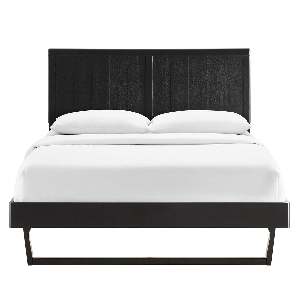 Alana Wood Full Platform Bed with Angular Frame by Modway