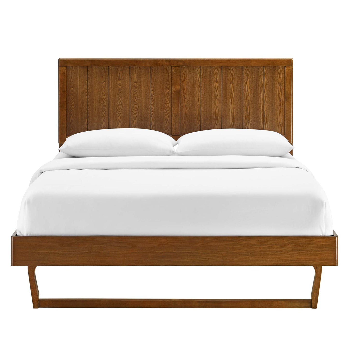 Alana Wood Platform Bed with Angular Frame by Modway