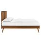 Alana Wood Full Platform Bed with Splayed Legs by Modway
