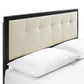 Willow Wood King Platform Bed With Splayed Legs by Modway