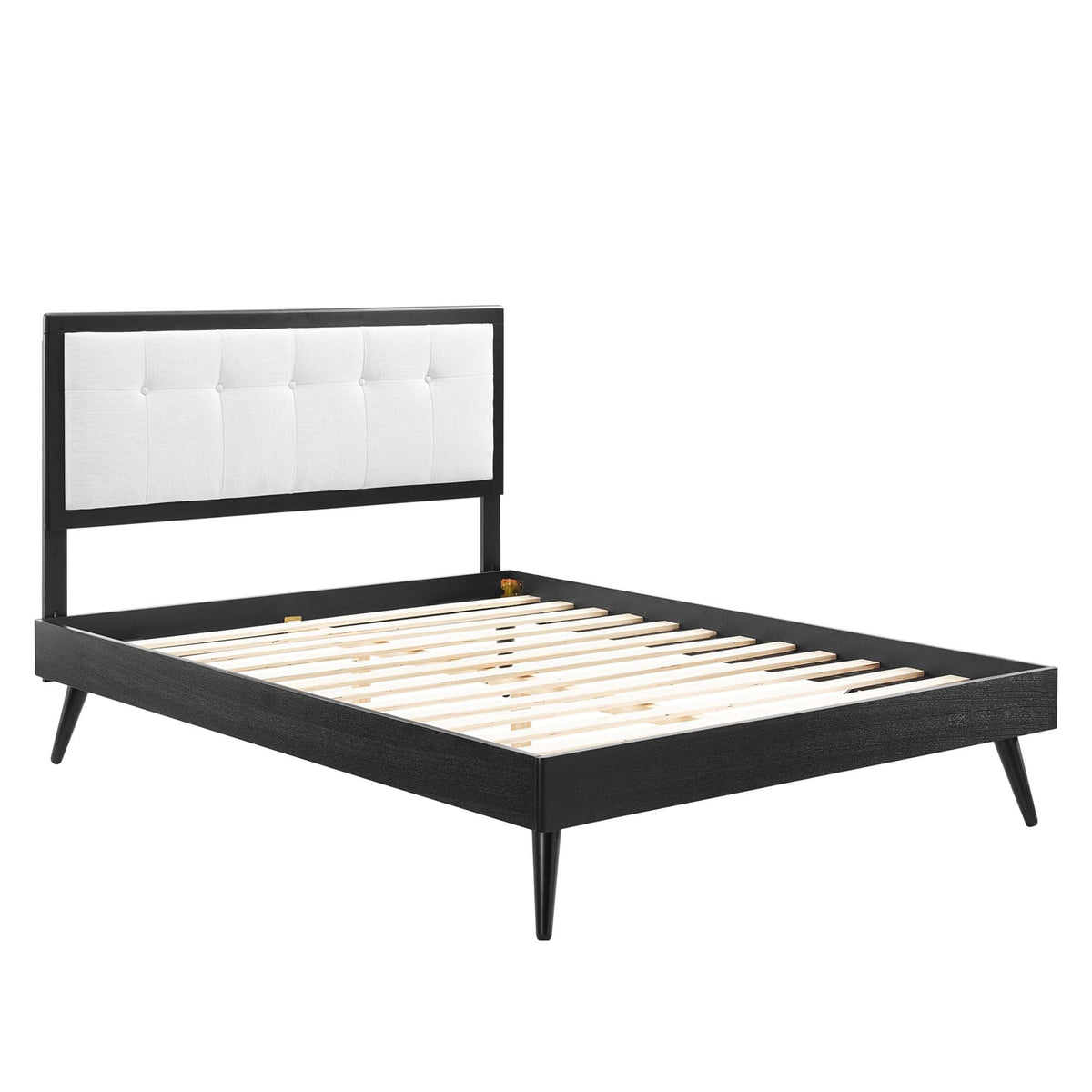 Willow Wood King Platform Bed With Splayed Legs by Modway