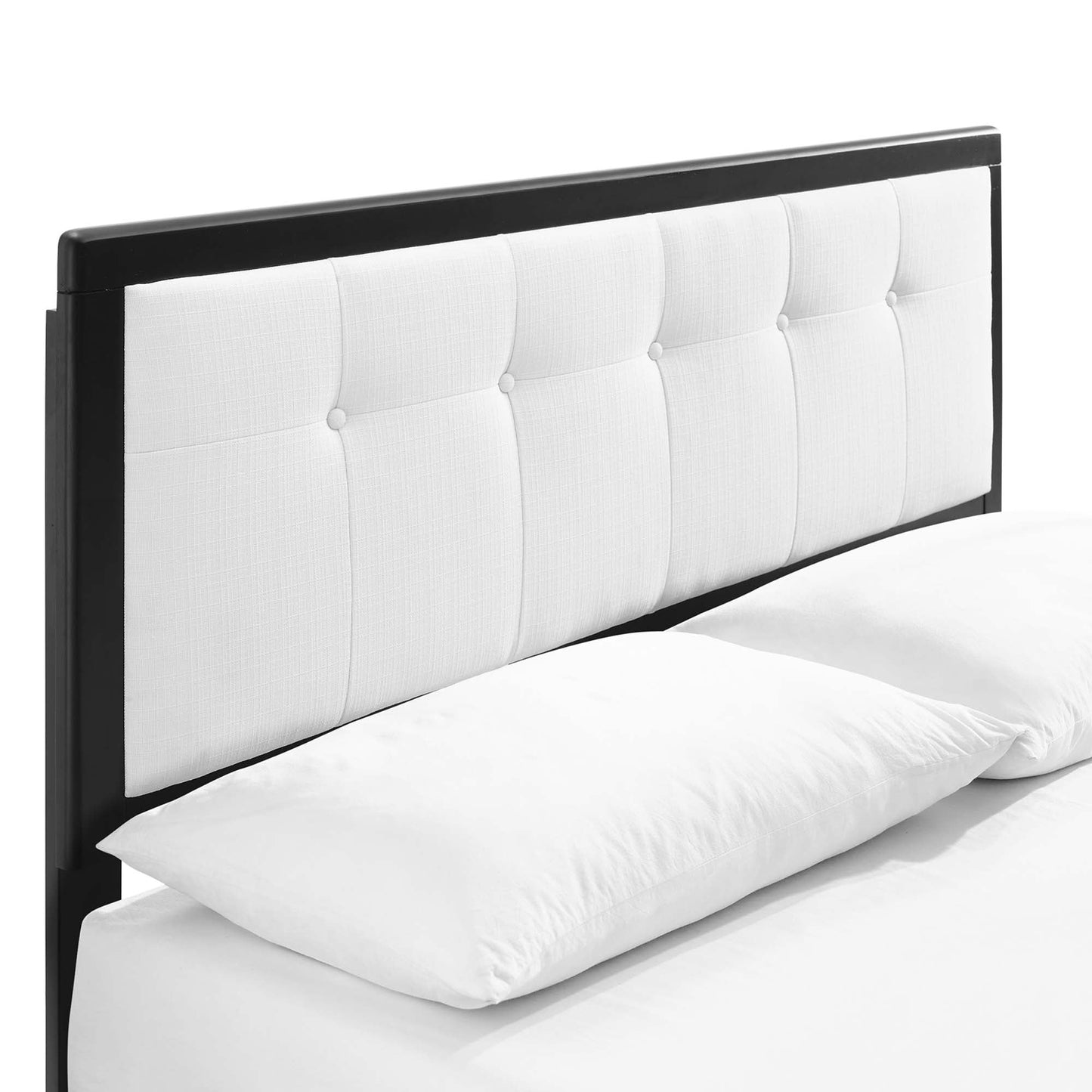 Willow Wood King Platform Bed With Splayed Legs by Modway