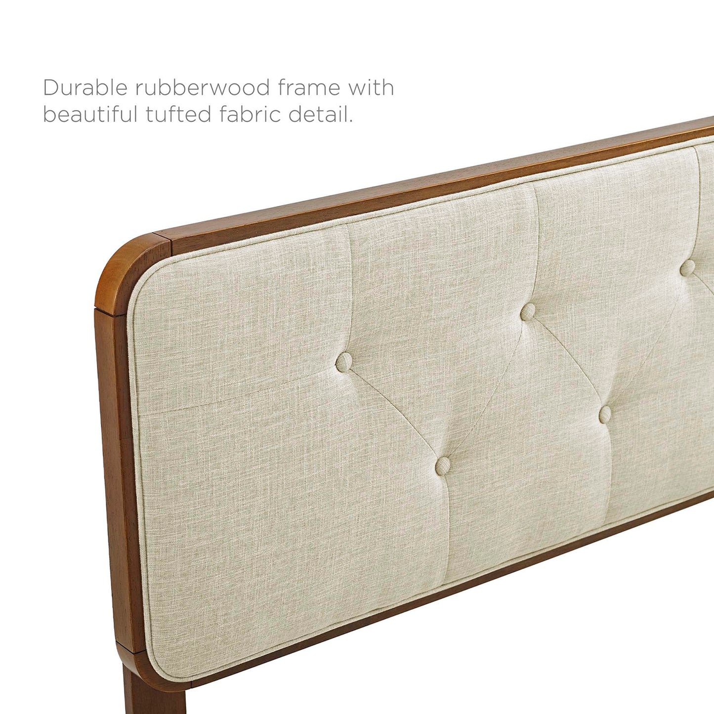 Bridgette Wood Full Platform Bed with Angular Frame by Modway