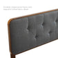 Bridgette Wood Full Platform Bed with Angular Frame by Modway