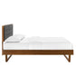 Bridgette Wood Twin Platform Bed With Angular Frame by Modway