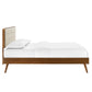 Bridgette Wood Full Platform Bed With Splayed Legs by Modway
