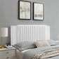 Felicity Channel Tufted Performance Velvet Twin Headboard