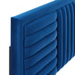 Believe Channel Tufted Performance Velvet Full/Queen Headboard by Modway