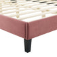 Current Performance Velvet Twin Platform Bed by Modway