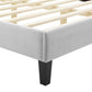 Current Performance Velvet Twin Platform Bed by Modway