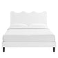 Current Performance Velvet Twin Platform Bed by Modway