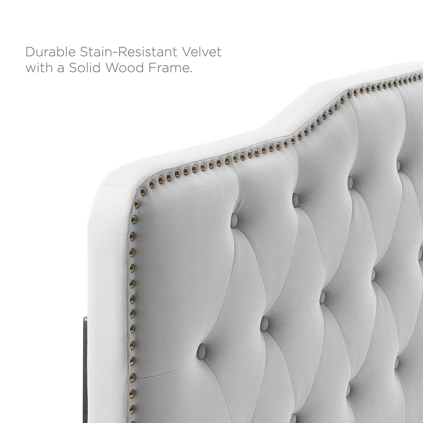 Amber Performance Velvet Twin Platform Bed by Modway