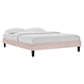 Amber Performance Velvet Twin Platform Bed by Modway
