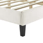 Zahra Channel Tufted Performance Velvet Twin Platform Bed by Modway