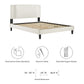 Zahra Channel Tufted Performance Velvet Twin Platform Bed by Modway