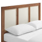 Capri Wood Grain Queen Platform Bed by Modway