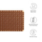 Sparta Weave Wall-Mount Vegan Leather Twin Headboard by Modway