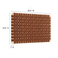 Sparta Weave Wall-Mount Vegan Leather Twin Headboard by Modway