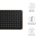 Sparta Weave Wall-Mount Vegan Leather Twin Headboard by Modway