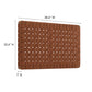 Sparta Weave Wall-Mount Vegan Leather Twin Headboard by Modway
