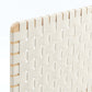 Sparta Weave Vegan Leather Twin Headboard
