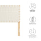 Sparta Weave Vegan Leather Twin Headboard