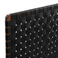 Sparta Weave Vegan Leather Twin Headboard