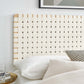 Sparta Weave Vegan Leather Full Headboard by Modway