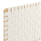 Sparta Vegan Leather Weave Queen Headboard by Modway