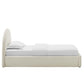 Resort Performance Velvet Arched Round Twin Platform Bed by Modway