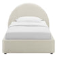 Resort Performance Velvet Arched Round Twin Platform Bed by Modway