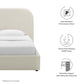 Keynote Performance Velvet Curved Twin Platform Bed by Modway