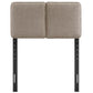 Lindee Boucle Fabric Twin Headboard by Modway