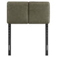 Lindee Boucle Fabric Twin Headboard by Modway