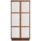 Capri 70" Tall Wood Grain Storage Cabinet by Modway
