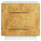 Abel 2-Drawer Burl Wood Nightstand by Modway