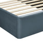 Solana Arched Performance Velvet Twin Platform Bed