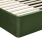 Solana Arched Performance Velvet Twin Platform Bed