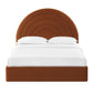 Solana Arched Performance Velvet Queen Platform Bed by Modway