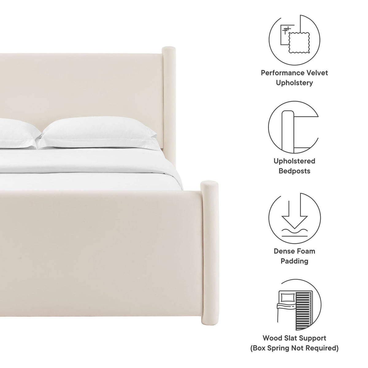 Rael Full Platform Bed by Modway