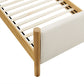 Maven Twin Size Fabric Upholstered Platform Bed by Modway