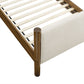 Maven Twin Size Fabric Upholstered Platform Bed by Modway