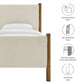 Maven Twin Size Fabric Upholstered Platform Bed by Modway