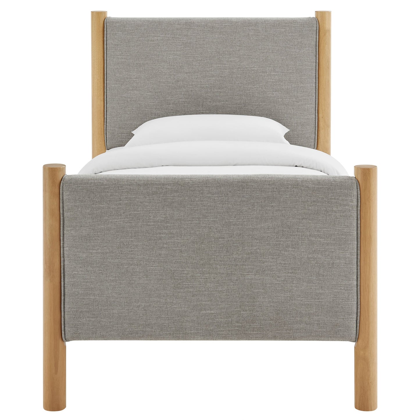 Maven Twin Size Fabric Upholstered Platform Bed by Modway